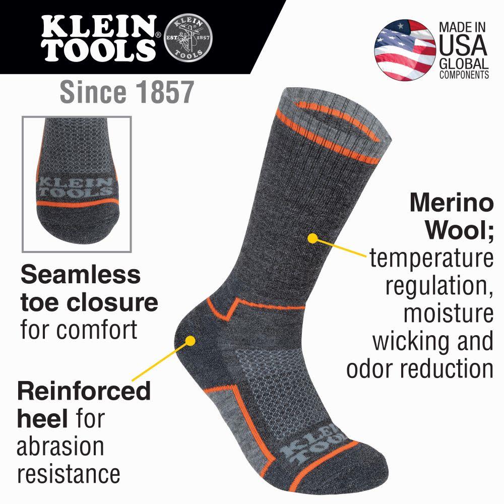 Klein Tools Performance Thermal Socks Large - Ascmtools