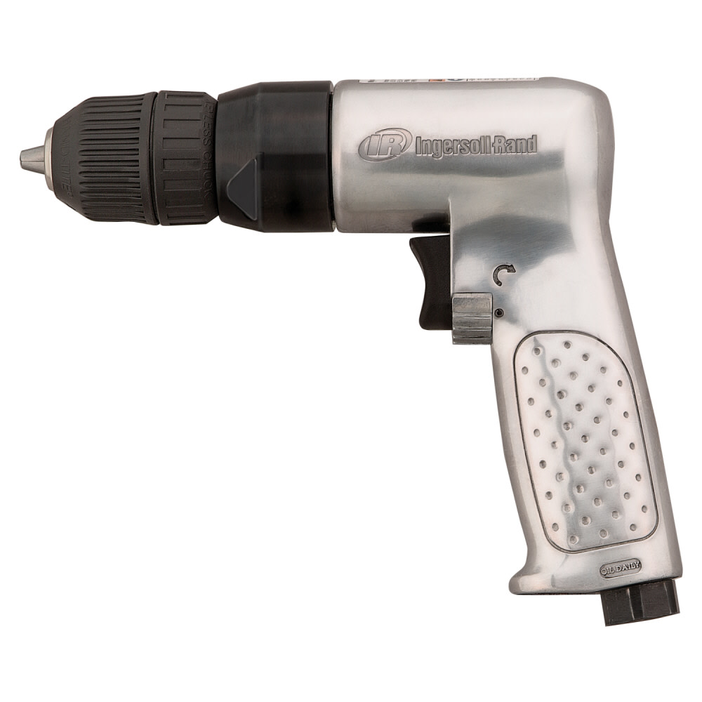 Ingersoll Rand 3/8In. Chuck 0.5HP 2000 RPM Pistol Air Drill - Ascmtools