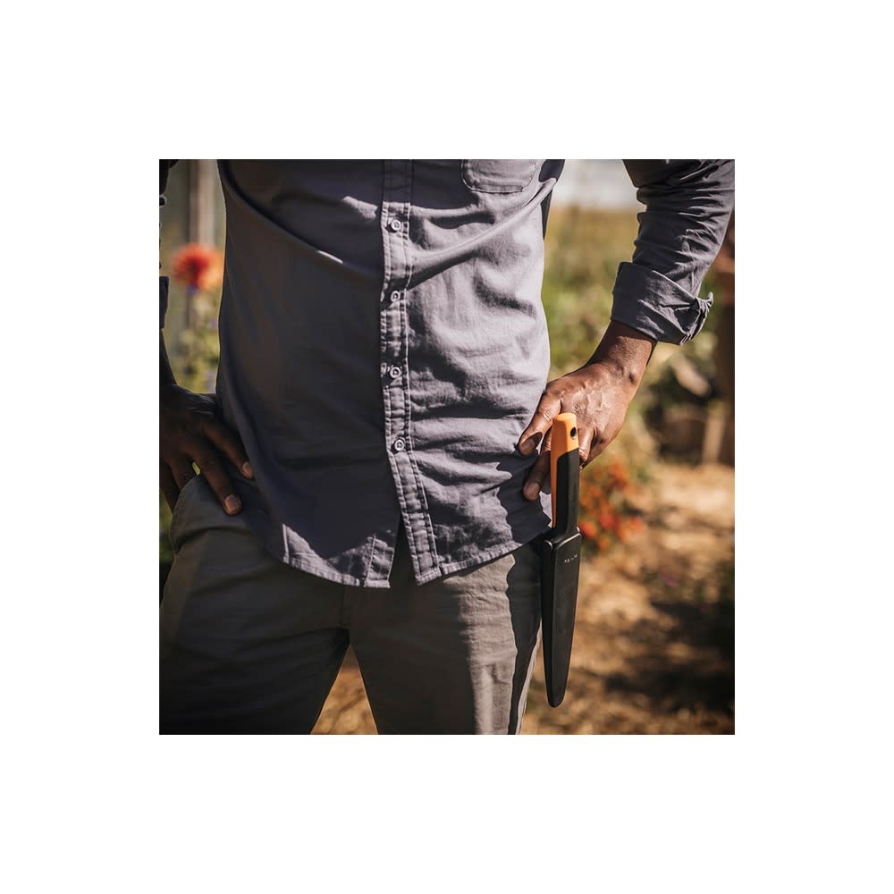 Fiskars Stainless Steel Blade Hori Hori Garden Tool - Ascmtools