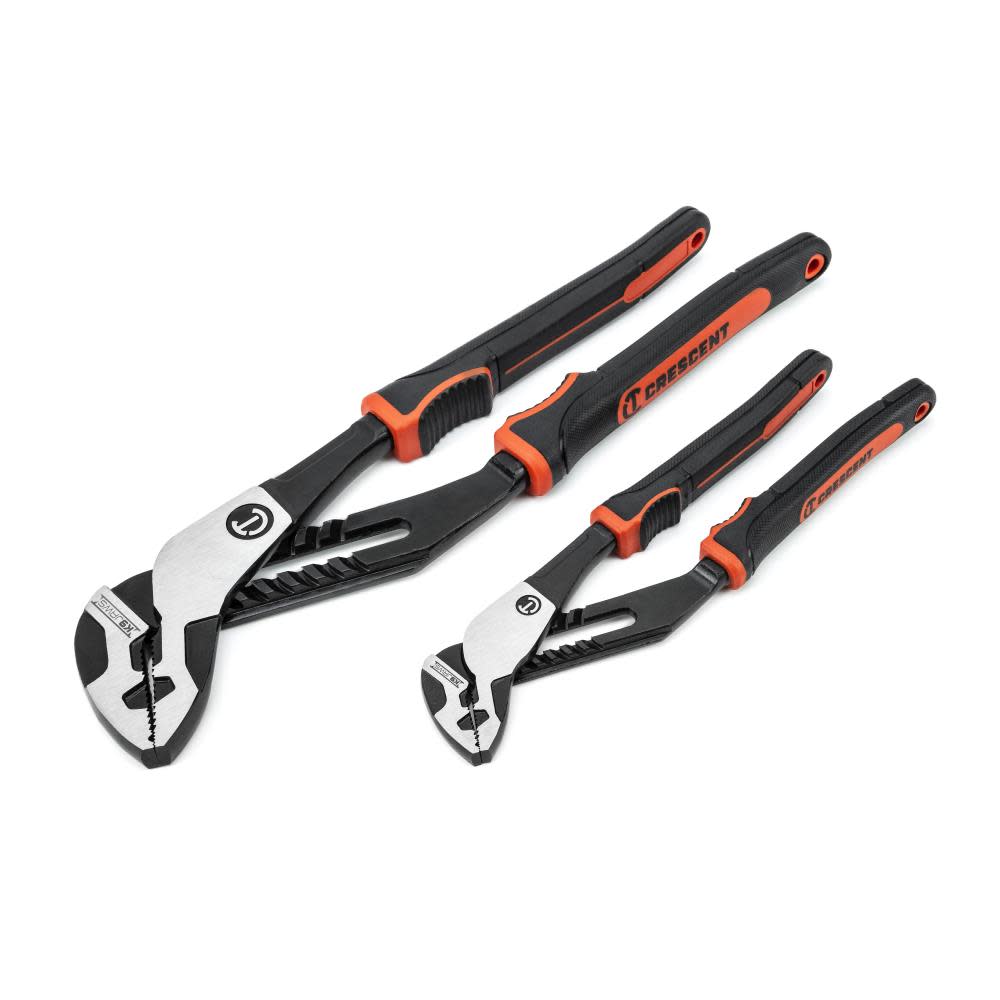 Crescent 2 Pc Z2 Tongue and Groove Pliers with K9 Jaws Set - Ascmtools