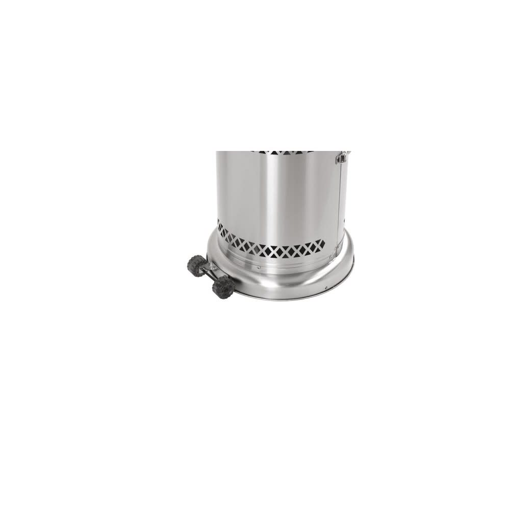 Living Accents Patio Heater 48000 BTU Chrome Steel Propane - Ascmtools