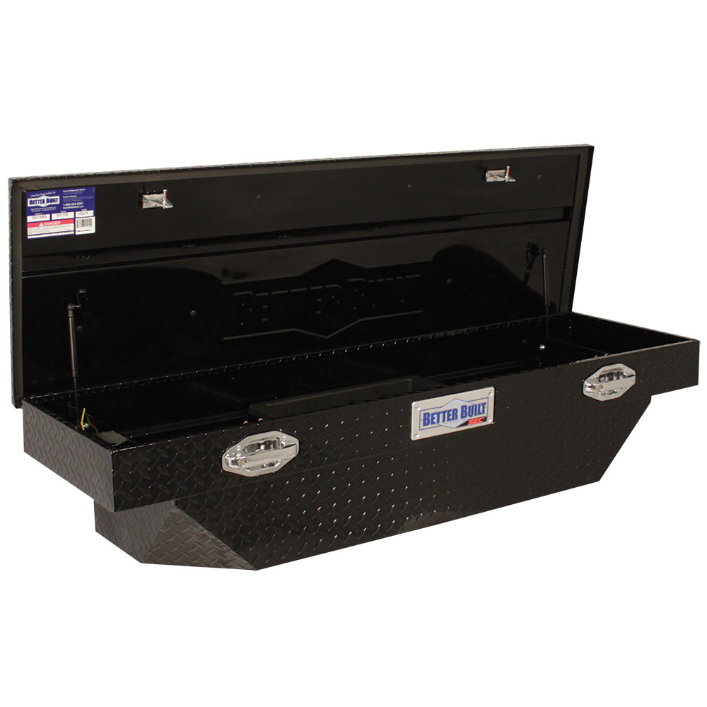 Better Built 61.5″ SEC Saddle Truck Tool Box UNIVERSAL GLOSS BLACK - Ascmtools