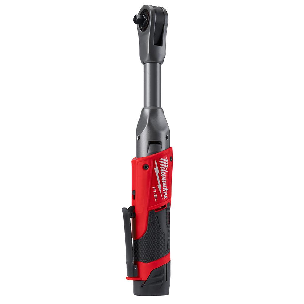 Milwaukee M12 FUEL 3/8 in. Extended Reach Ratchet 1 Battery Kit - Ascmtools