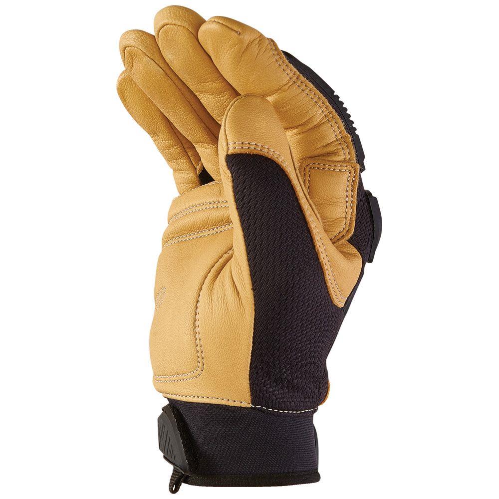 Klein Tools Pair of Leather Work Gloves XL-Large - Ascmtools