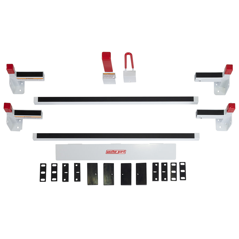 Weather Guard Model 22001-3-01 All-Purpose Steel Van Rack that fits compact Ford GM Nissan and RAM Vans - Ascmtools