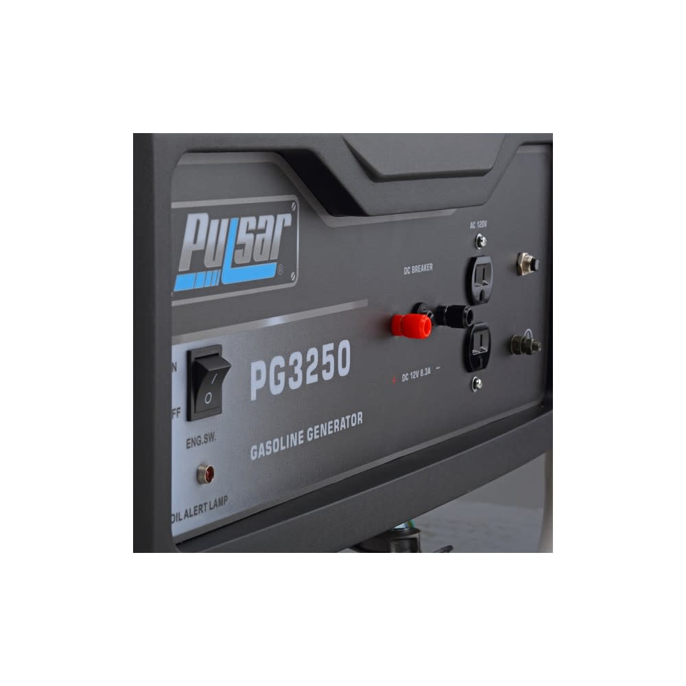 Pulsar Products Generator 120V 3250W 208cc 4 Stroke Gasoline Portable - Ascmtools