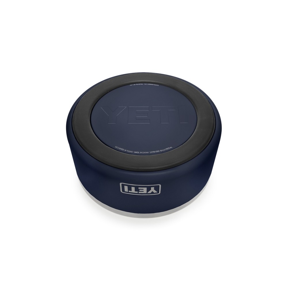 Yeti Navy Blue Boomer 8 Dog Bowl - Ascmtools