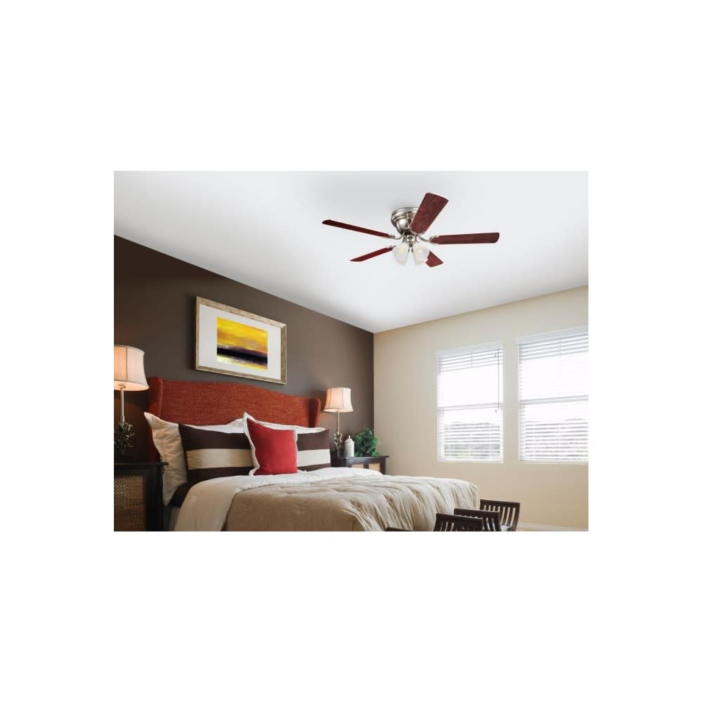 Westinghouse 52″ Contempra IV Nickel LED Indoor Ceiling Fan - Ascmtools