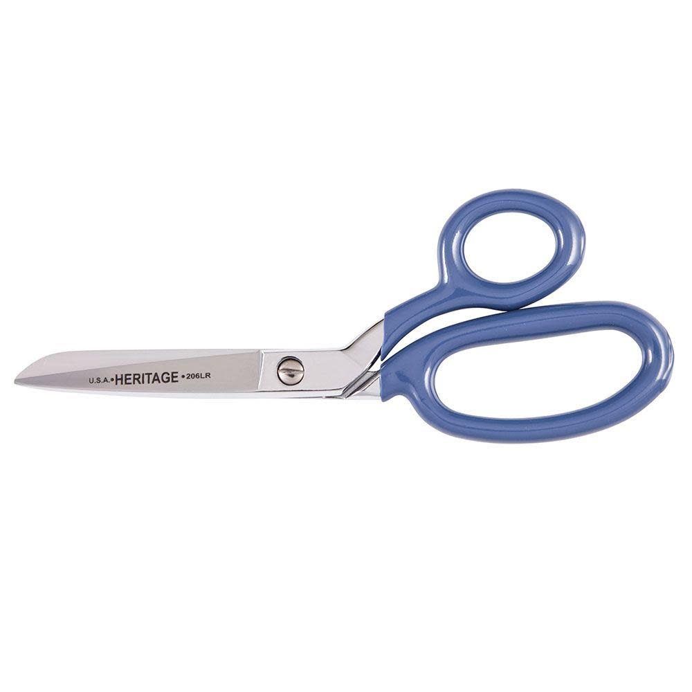 Klein Tools Bent Trimmer Large Ring Blue 6″ - Ascmtools