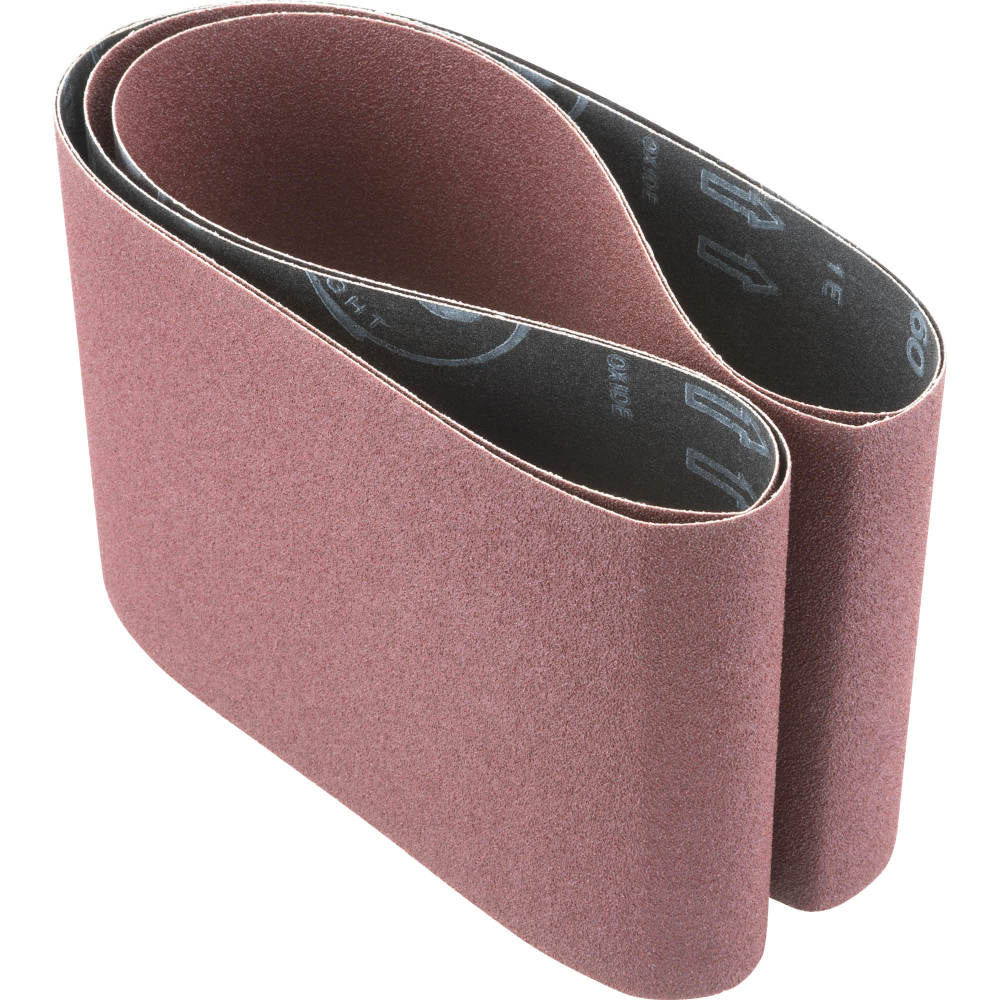 Woodstock Aluminum Oxide Sanding Belt 6″ x 48″ 60 Grit 2pk - Ascmtools