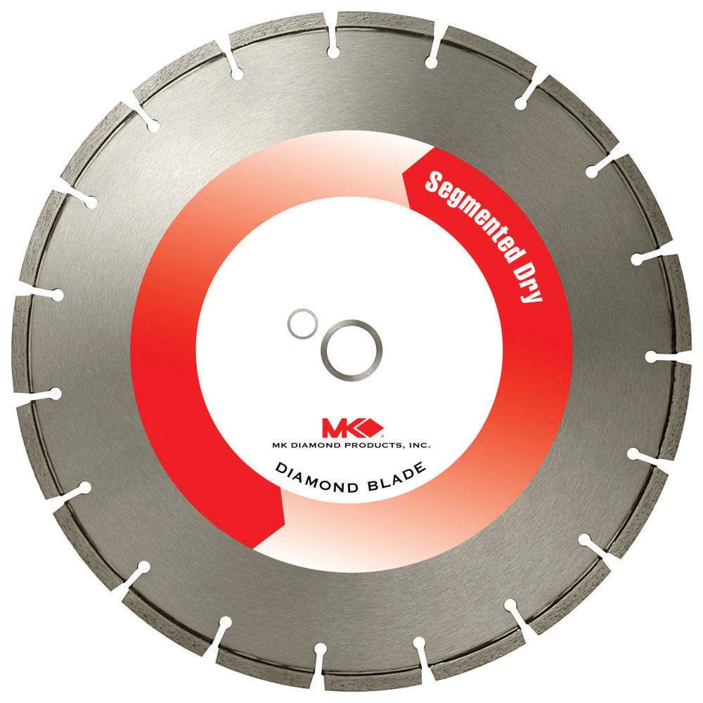 M K Diamond MK-404D 14In Supreme Greade Diamond Blade for Concrete & Masonry - Ascmtools