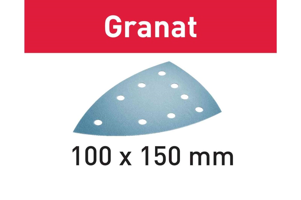 Festool Sanding Disc STF DELTA/9 P100 GR/100 Granat 100qty - Ascmtools