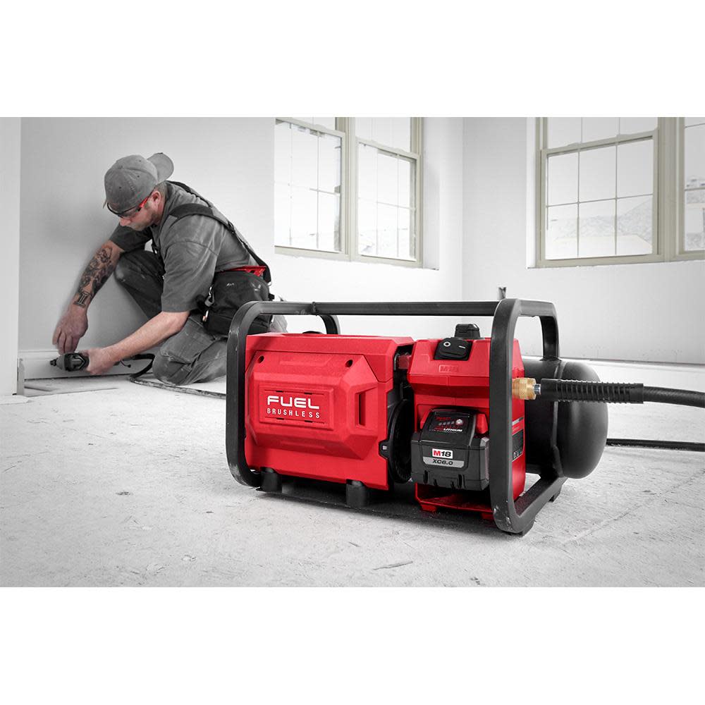 Milwaukee M18 FUEL Air Compressor 2 Gallon Reconditioned Bare Tool - Ascmtools
