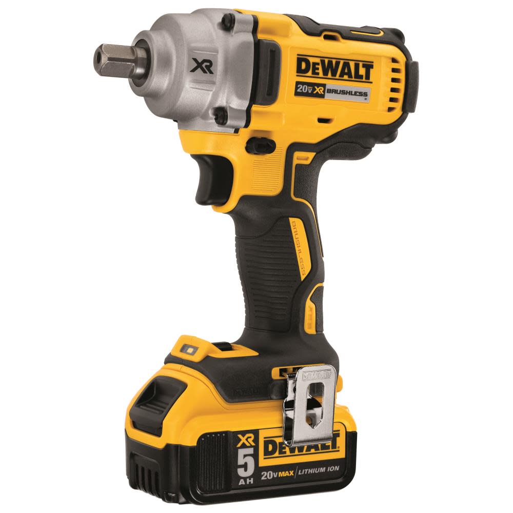 DEWALT 20V MAX XR 1/2″ Impact Wrench with Detent Pin Anvil Kit - Ascmtools