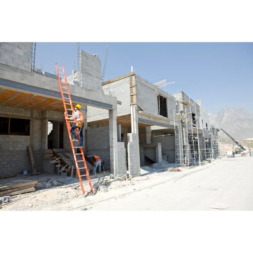 Werner 28 Ft. Type IA Fiberglass Extension Ladder - Ascmtools