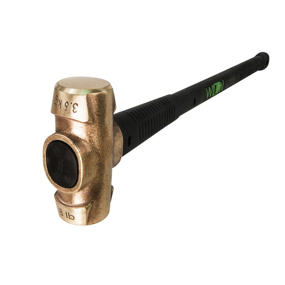 Wilton 8 Lb Head 30″ B.A.S.H Brass Hammer - Ascmtools