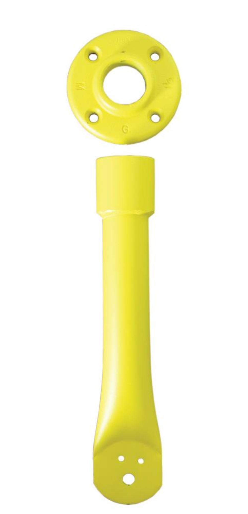 TPI Corporation Safety Yellow Heavy Duty Ceiling Mount Kit for HDH Series Circulators - Ascmtools