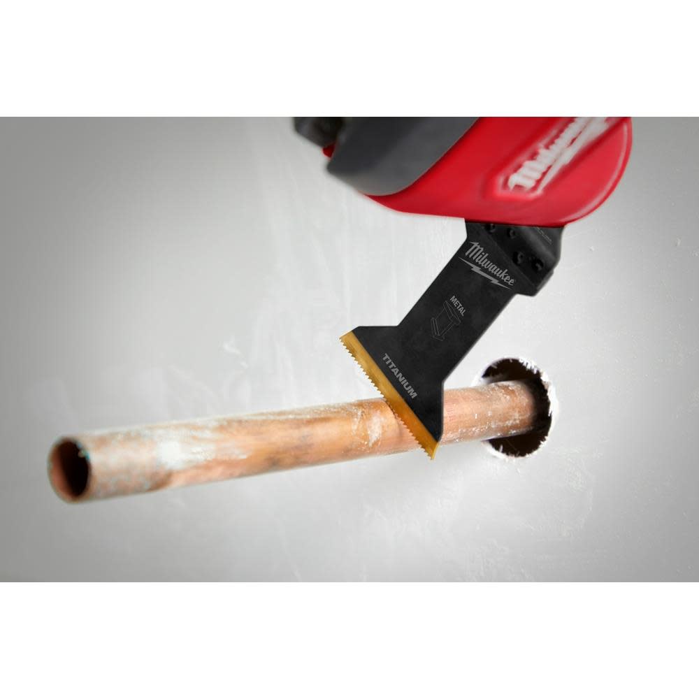 Milwaukee OPEN-LOK 1-3/4″ TITANIUM ENHANCED BI-METAL METAL BLADES 10PK - Ascmtools