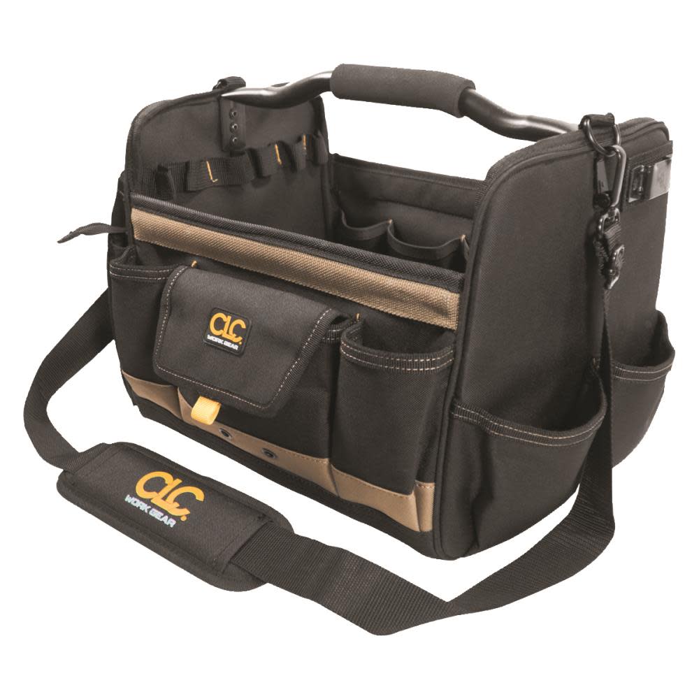 CLC 21 Pocket – 14″ Open Top Soft Sided Tool Box - Ascmtools