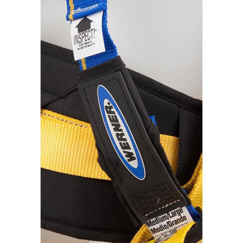 Werner Blue Armor 2000 Construction Harness – XL - Ascmtools