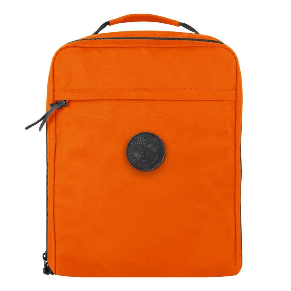 Duluth Pack 39 Liter Capacity Orange Duffel Pack Jet-Setter - Ascmtools