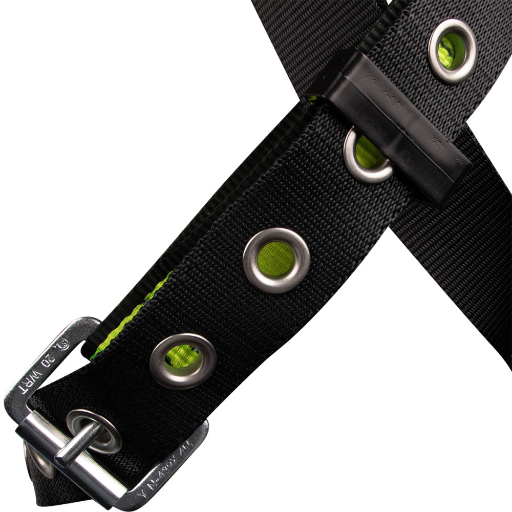 Safewaze 2X PRO Full Body Harness with 1D MB Chest TB Legs - Ascmtools