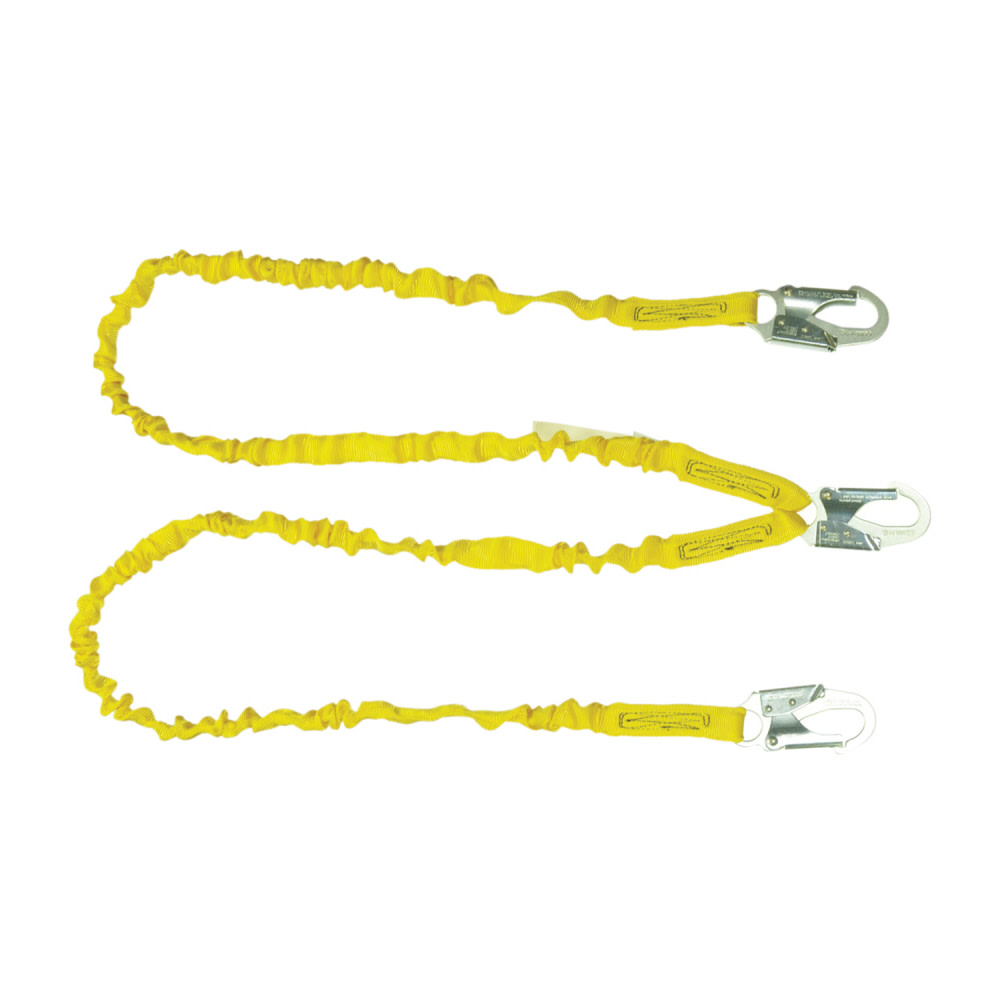 Guardian Fall Protection IS-72-2 – 6 Ft. Double Leg Internal Shock Lanyard - Ascmtools