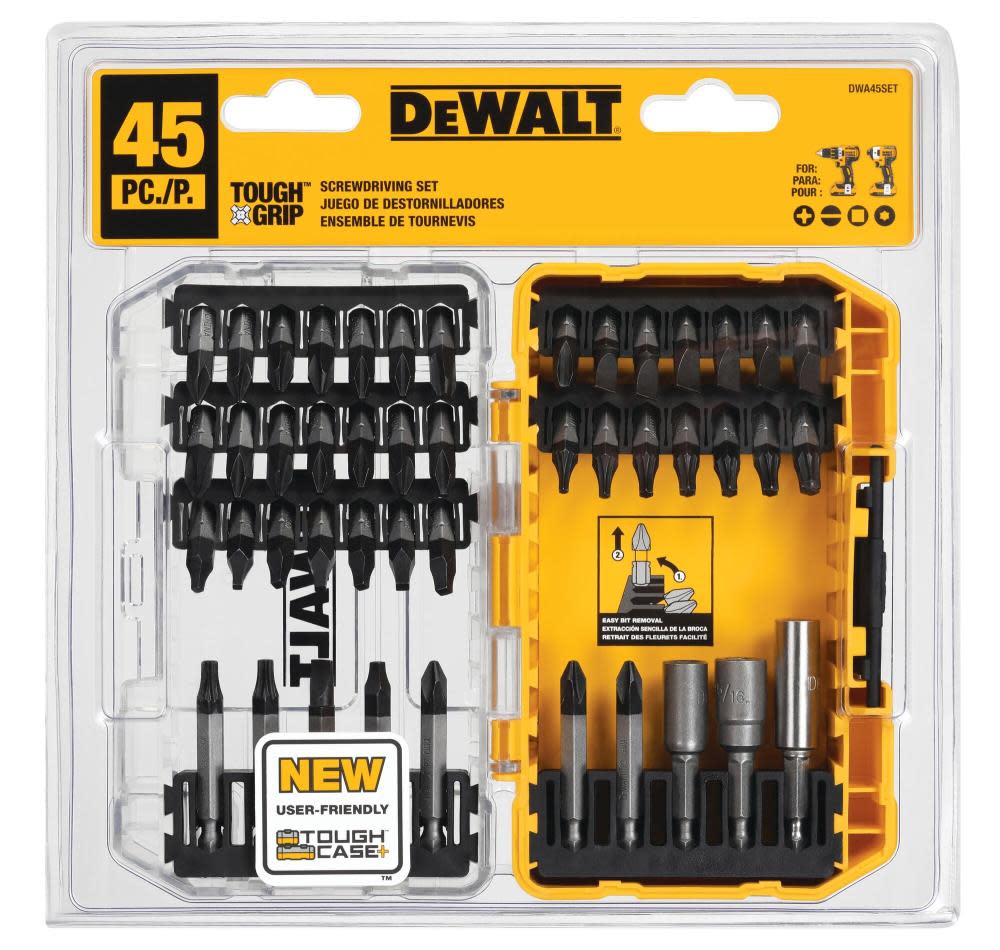 DEWALT DW TG 45pc Set Tower Fob - Ascmtools