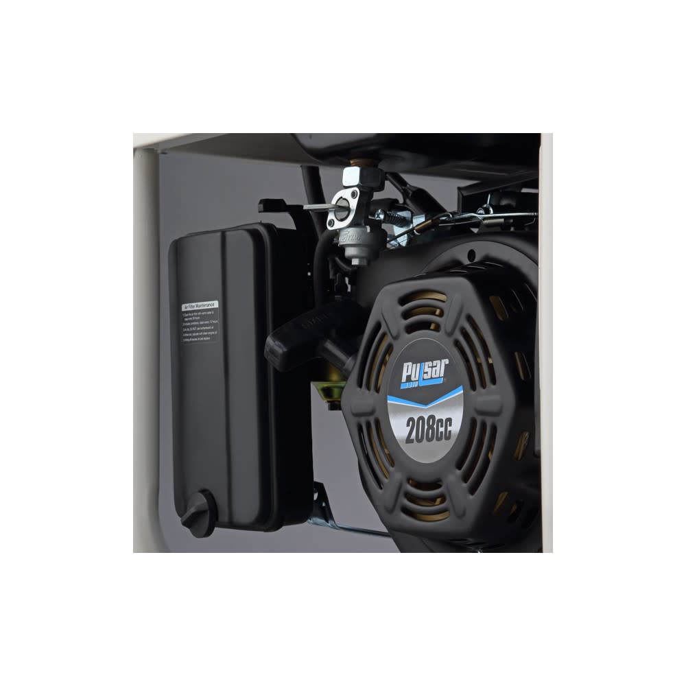 Pulsar Products Generator 120V 3250W 208cc 4 Stroke Gasoline Portable - Ascmtools