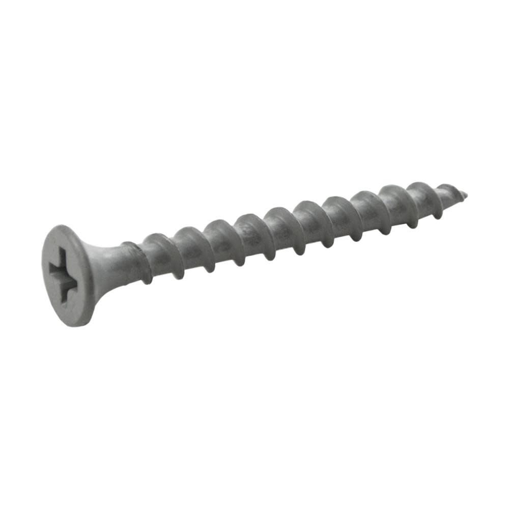 Grip Rite PrimeGuard Ten PrimeGuard Ten 5lb Deck Screw 1-5/8 in Gray Phillips Drive Head - Ascmtools