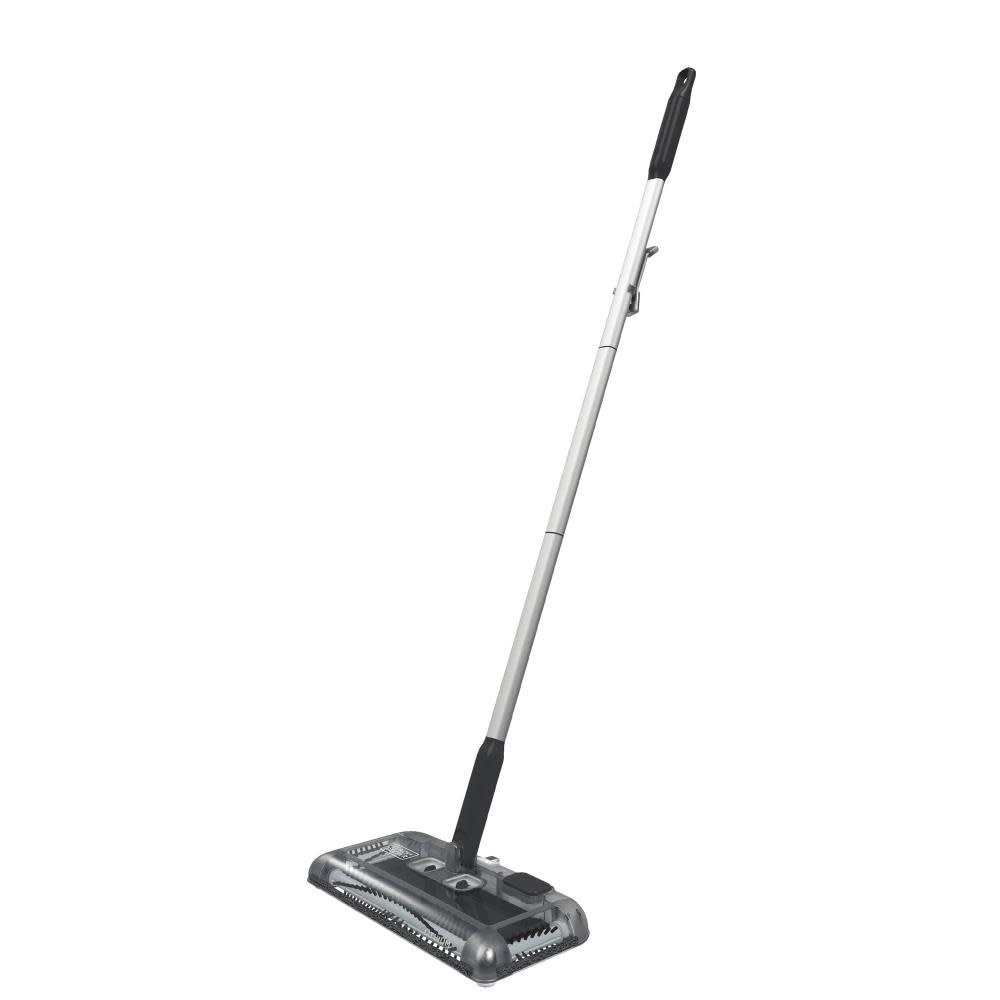 Black and Decker Lithium Floor Sweeper Grey - Ascmtools