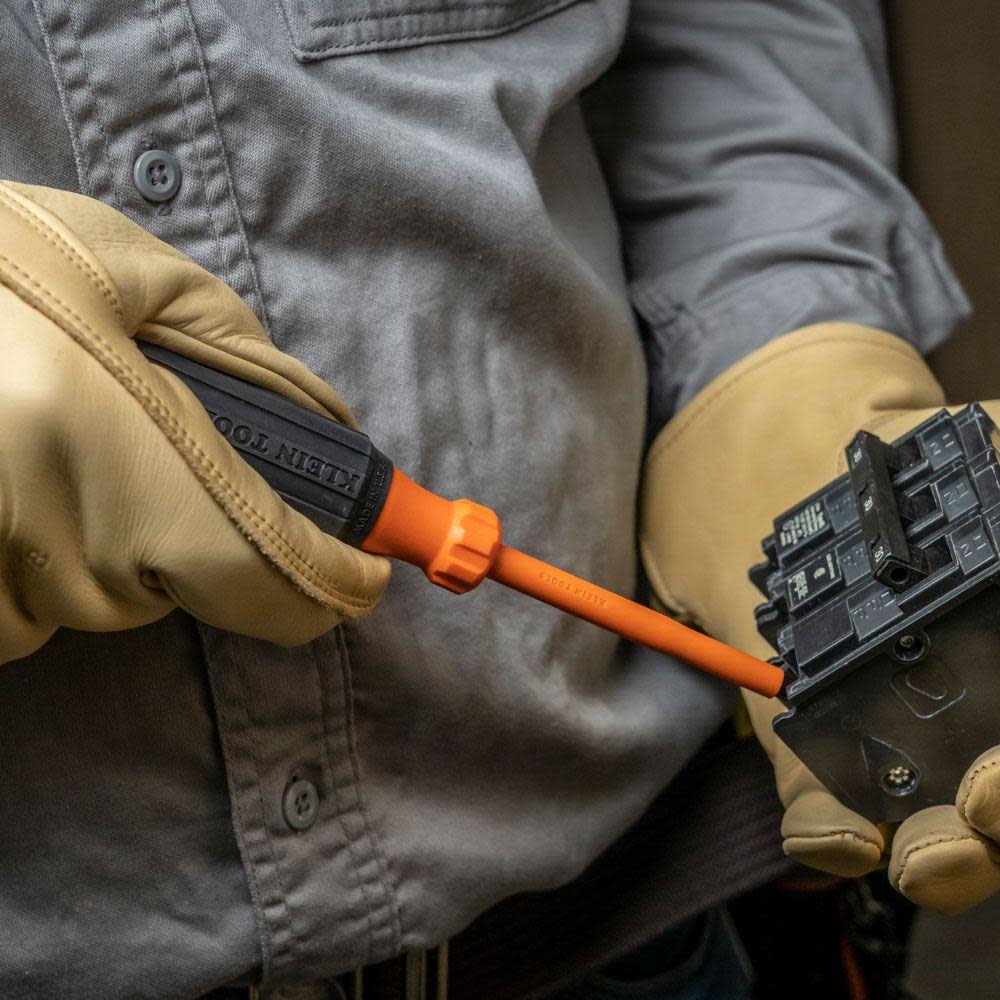 Klein Tools 4 in. Insul Driver 1/4 in. Cab Tip - Ascmtools