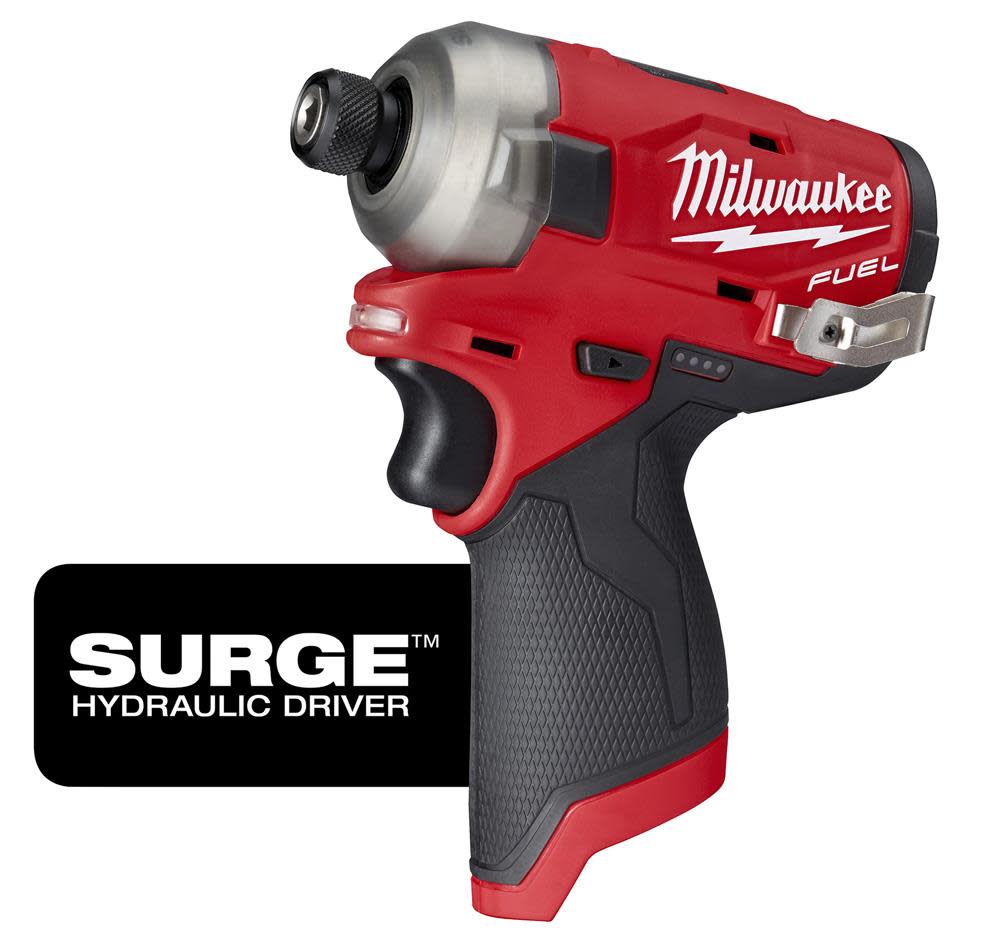 Milwaukee M12 FUEL SURGE 1/4 in. Hex Hydraulic Driver - Ascmtools
