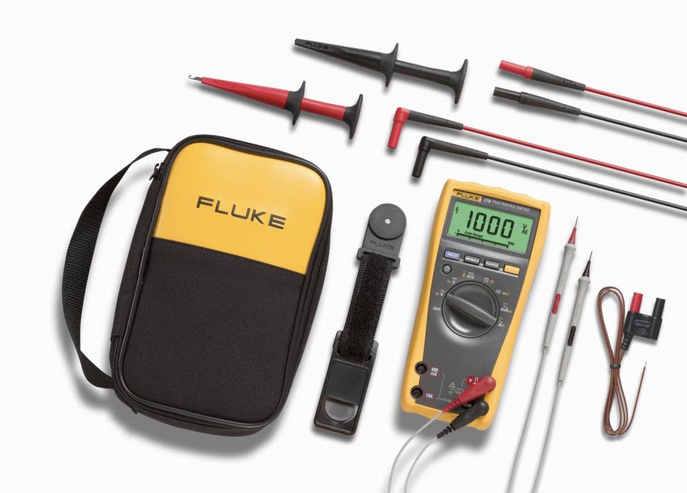 Fluke 179/EDA2 Combo Kit Includes Meter and Deluxe Accessories - Ascmtools