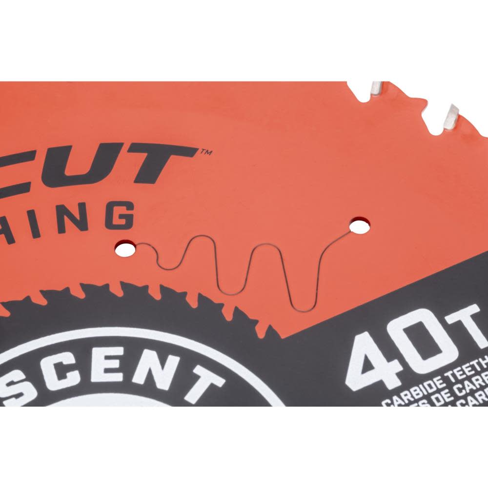 Crescent Circular Saw Blade 7 1/4″ x 40 Tooth Fine Cut Finishing - Ascmtools