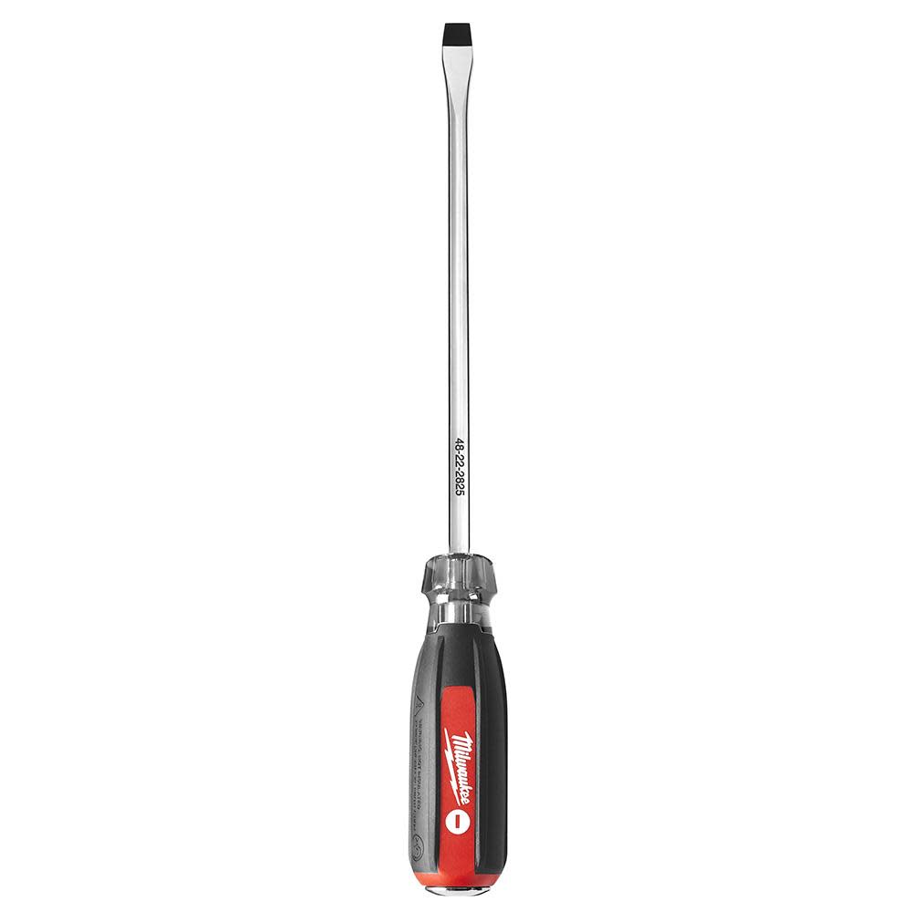 Milwaukee 5/16 in. Slotted – Demo Cushion Grip Screwdriver - Ascmtools