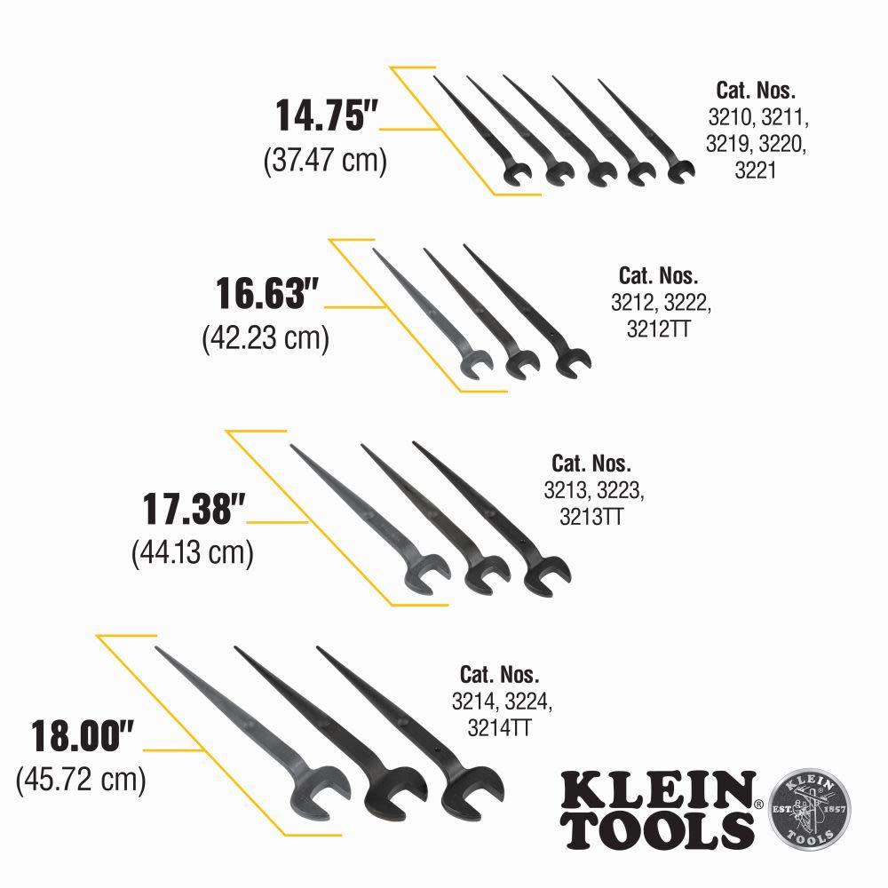 Klein Tools 5/8″ Erection Wrench US Reg Nut - Ascmtools