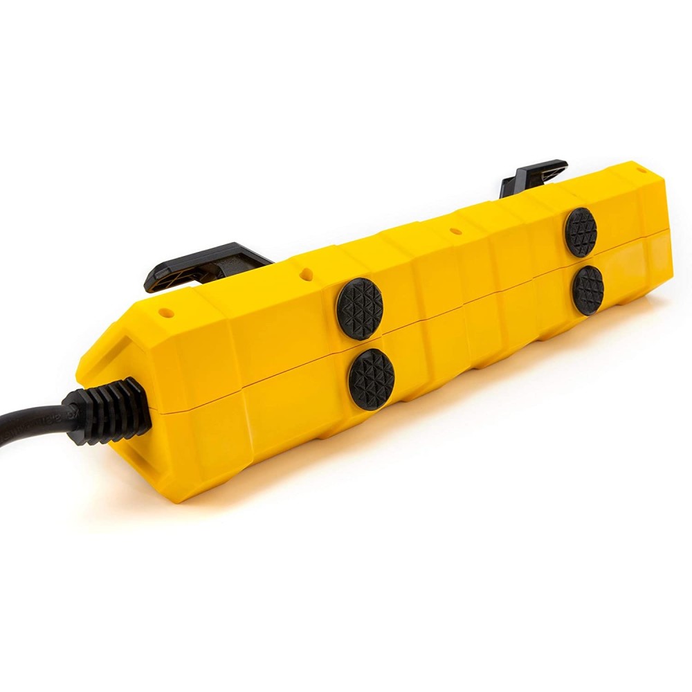 DEWALT 15A GCFI Power Station with Work Light & Cord Minder Kit - Ascmtools