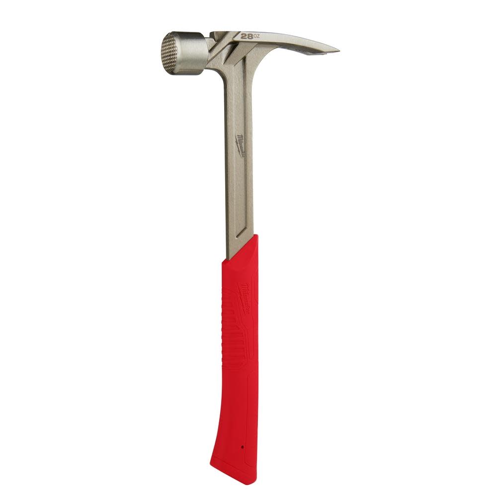 Milwaukee 28oz Milled Face Framing Hammer - Ascmtools