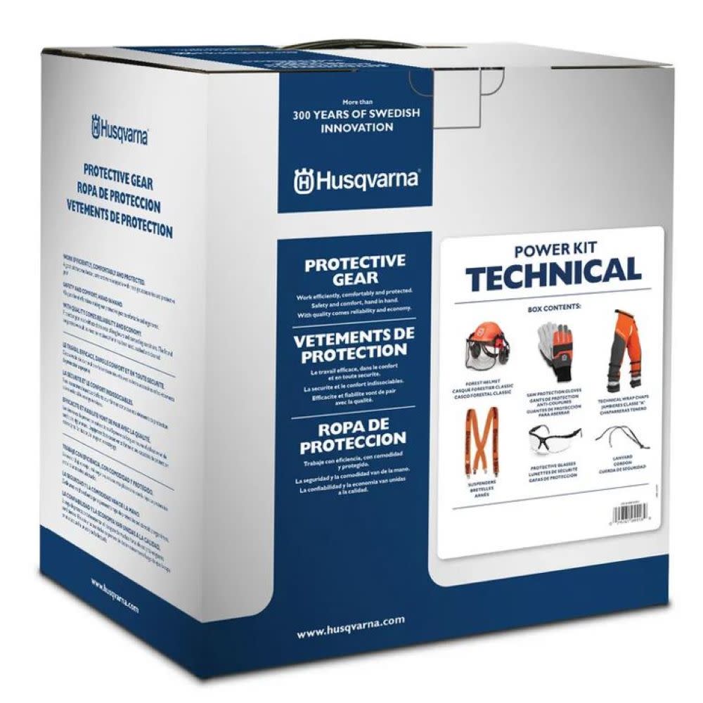 Husqvarna Protective POWERKIT Technical Professional PPE Kit - Ascmtools
