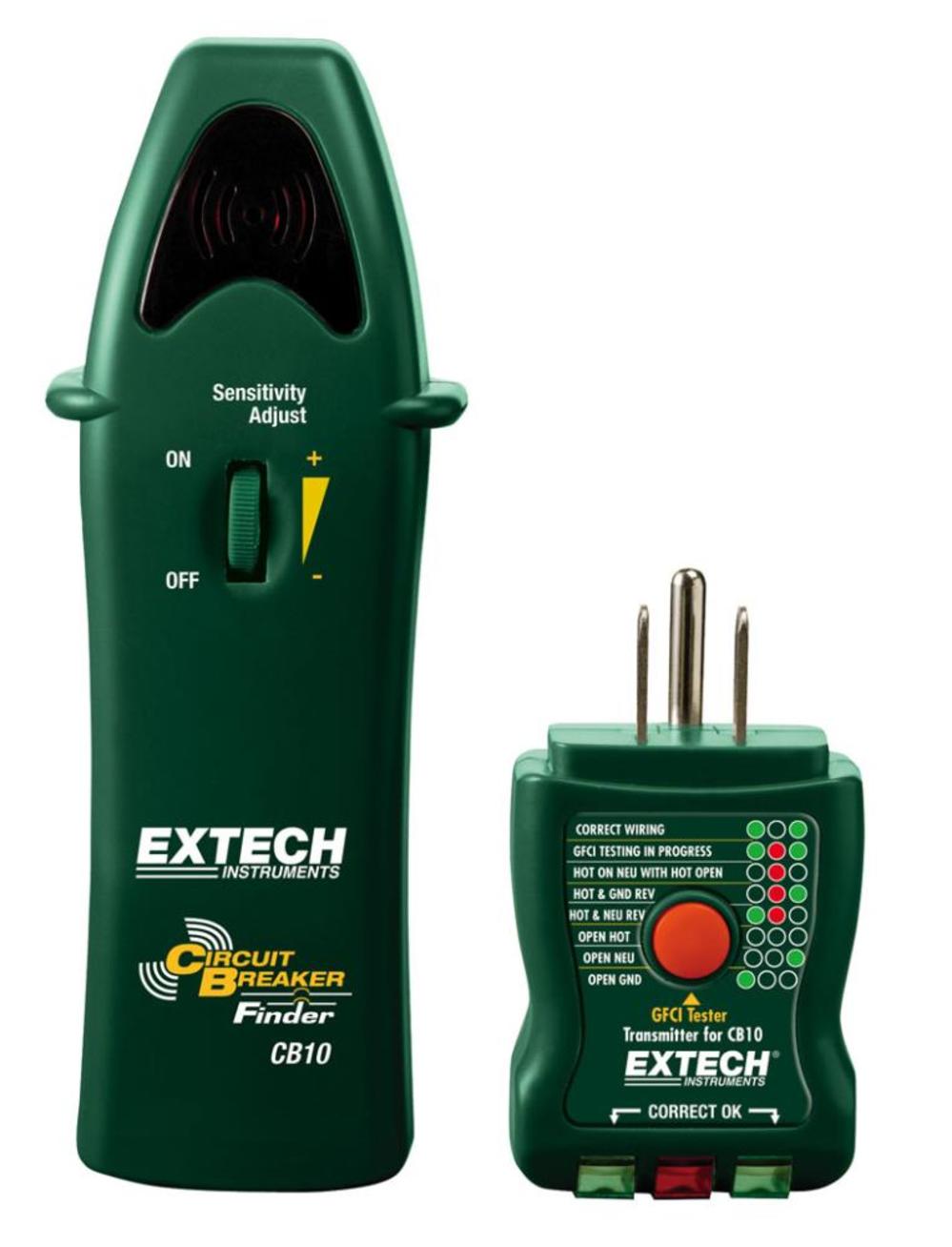 Extech AC Circuit Breaker Finder/Receptacle Tester - Ascmtools