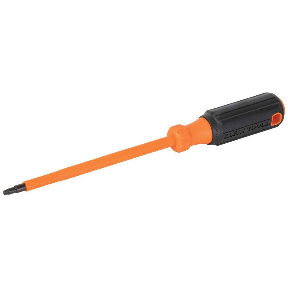 Klein Tools 6″ Insulated Screwdriver #2 Square - Ascmtools
