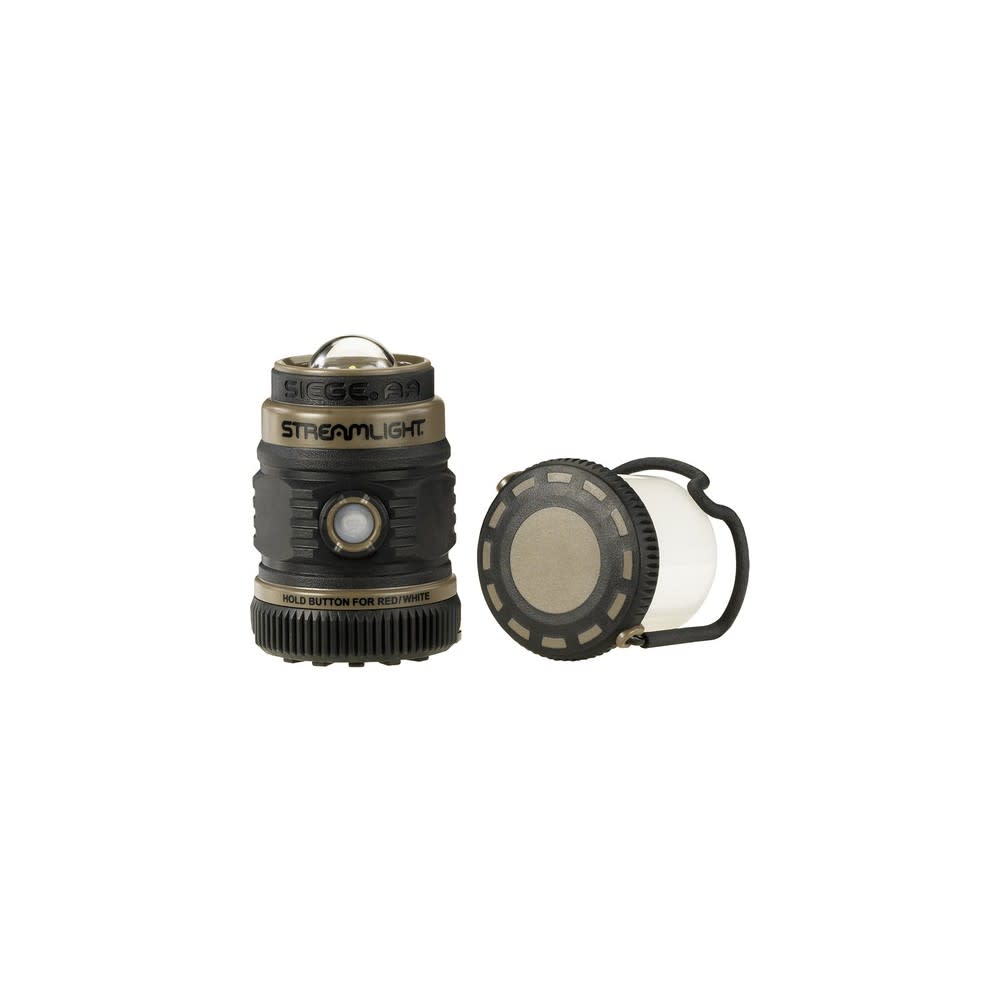 Streamlight Siege AA Alkaline Coyote Outdoor Lantern - Ascmtools