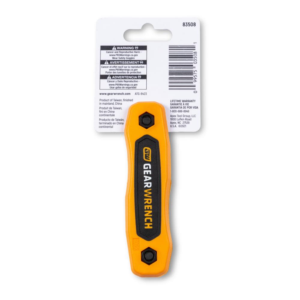 GEARWRENCH Torx Folding Hex Key Set 8pc - Ascmtools