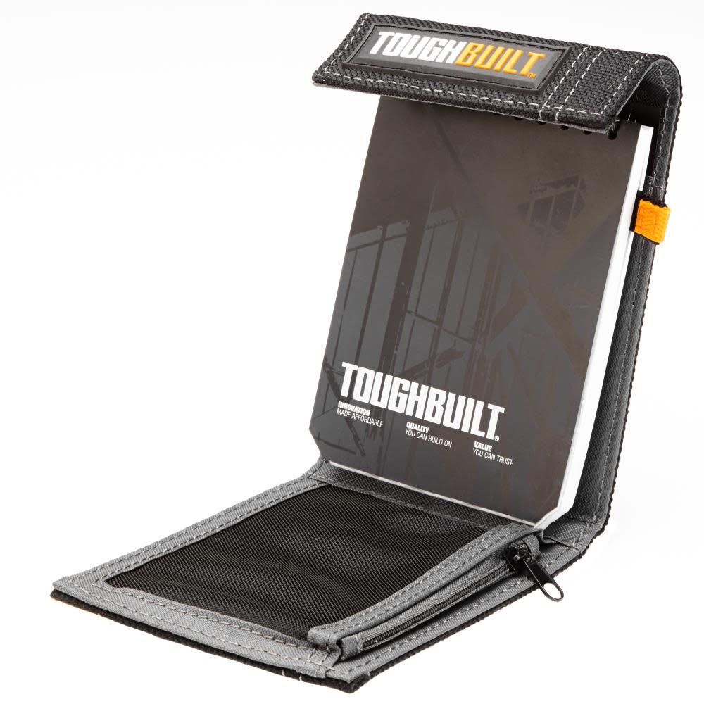 Toughbuilt Back Pocket Organizer + Grid Notebook Small - Ascmtools