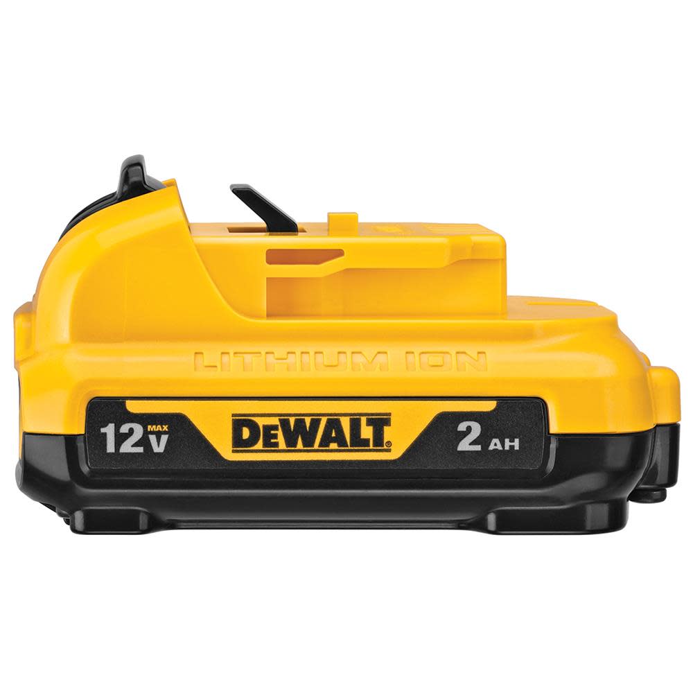 DEWALT 12V 2Ah Battery with Fuel Gauge - Ascmtools