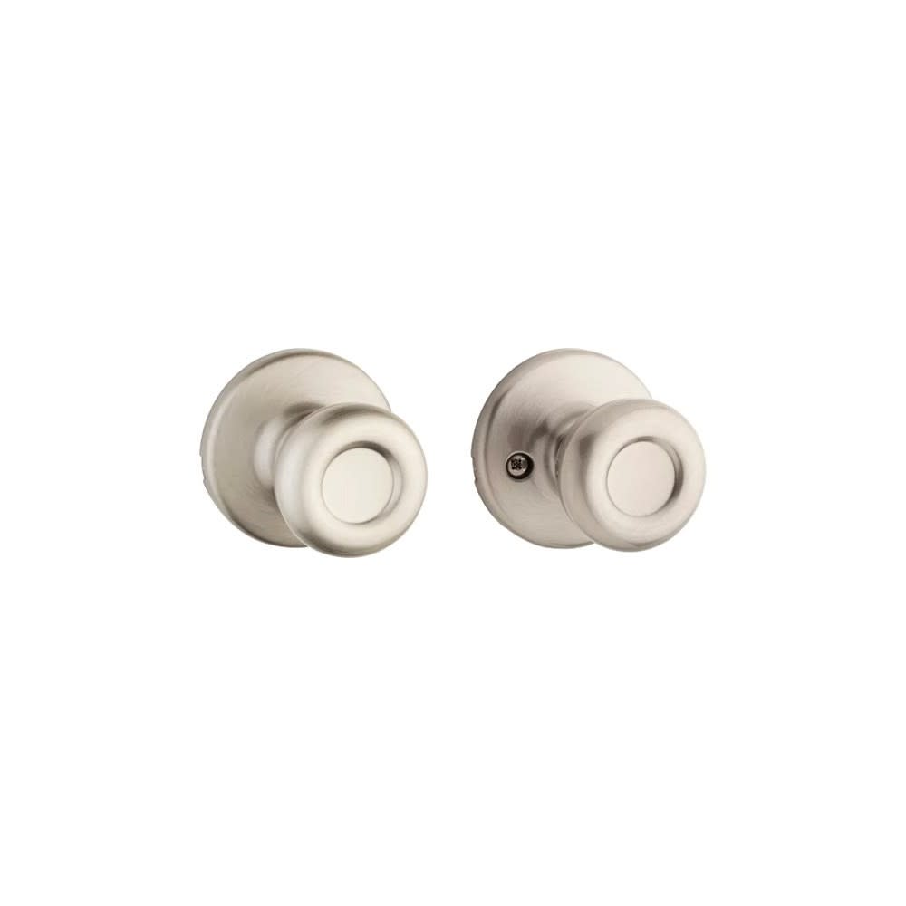 Kwikset Satin Nickel Hall/Closet Tylo Passage Door Knob - Ascmtools