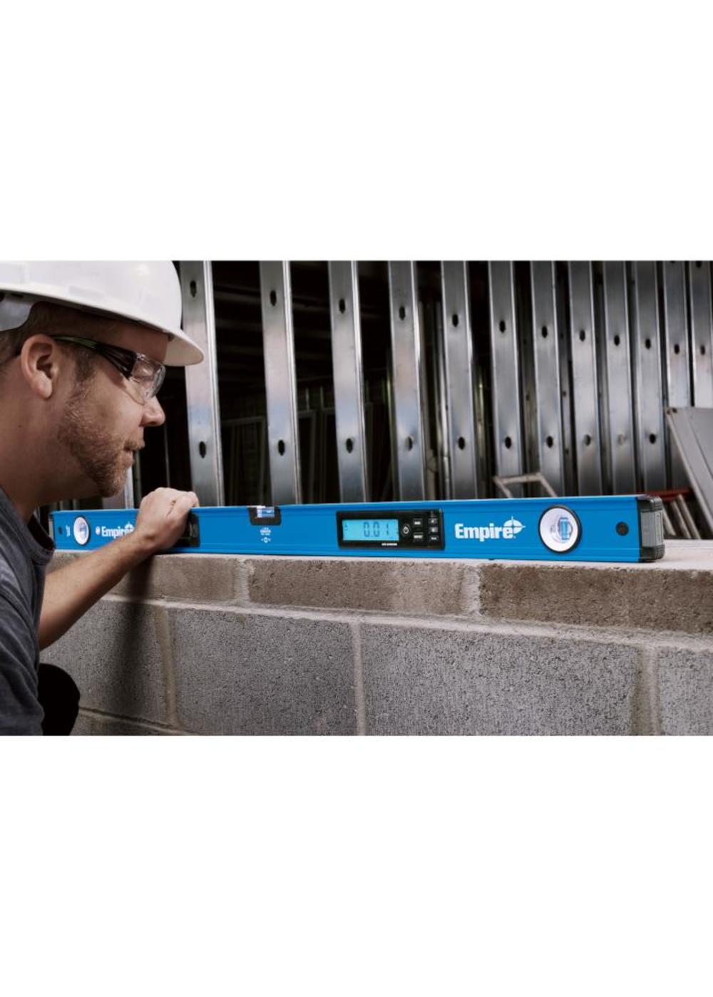 Empire Level 48 in. True Blue Magnetic Digital Box Level with Case - Ascmtools