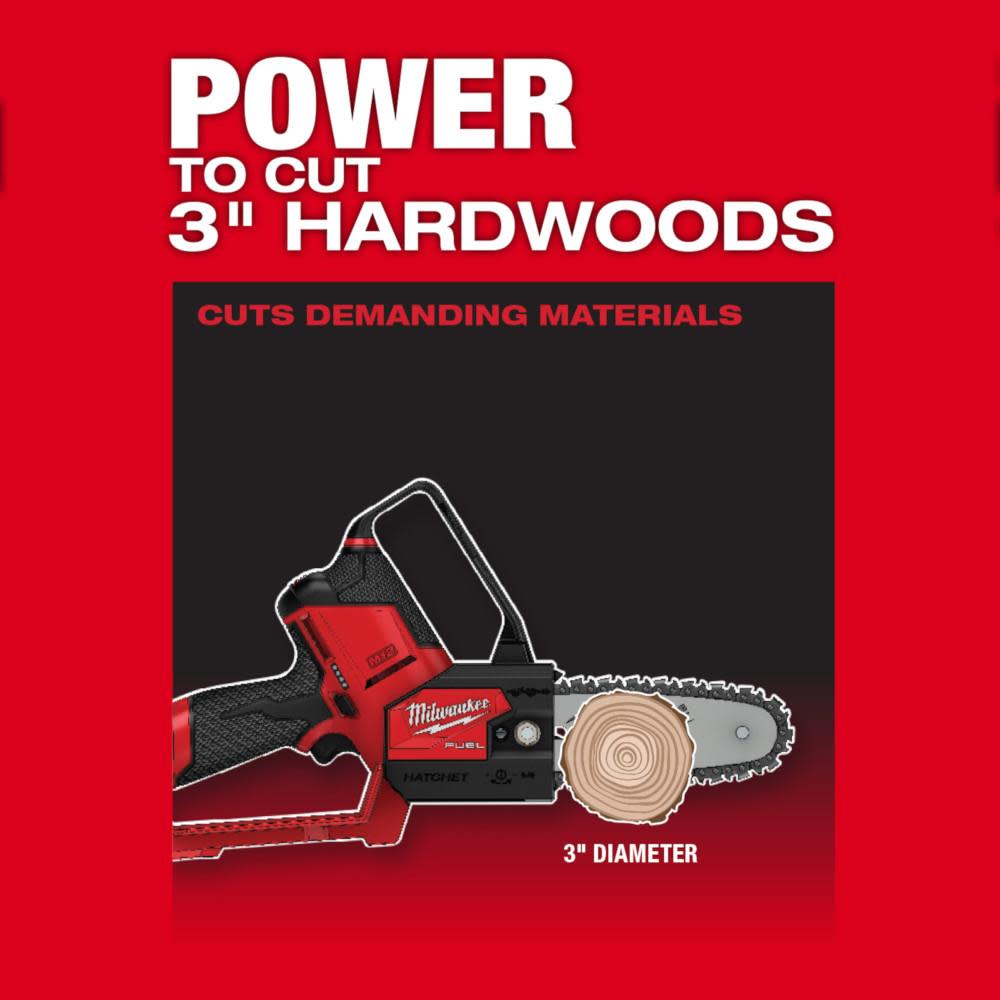 Milwaukee M12 FUEL HATCHET 6″ Pruning Saw Bare Tool - Ascmtools