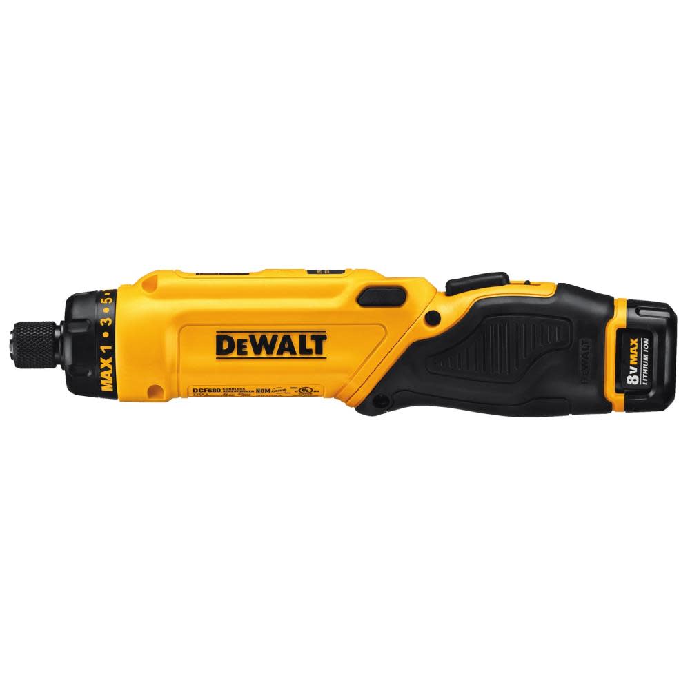 DEWALT 8 V MAX Gyroscopic Screwdriver 2 Battery Kit - Ascmtools